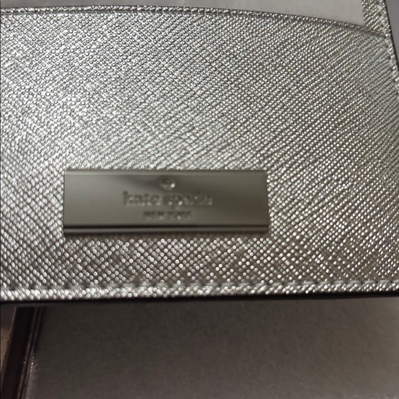 Kate Spade Metallic Silver Card Holder - Picture 7 of 7
